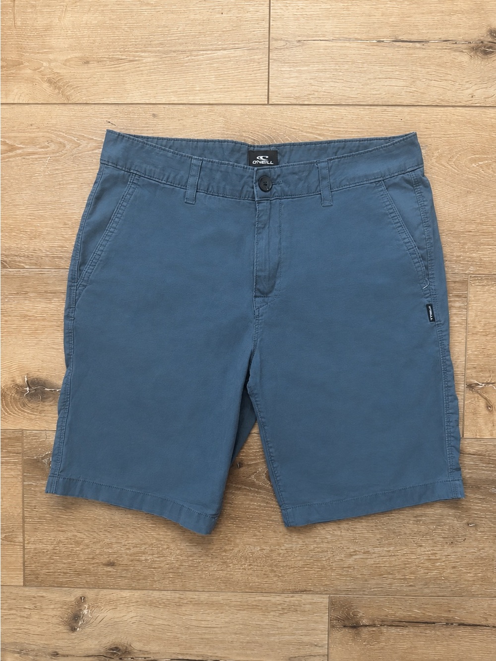O'Neill Men's Slate Blue Flat Front Chino Shorts